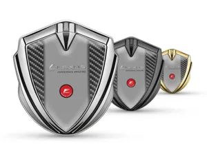 Lexus Cupolato Emblema Badge Disegno Lussuoso Finitura Lega